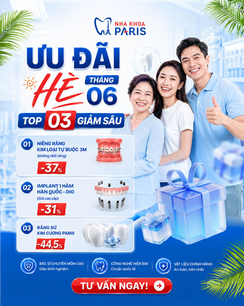 Bác sĩ Nha Khoa Paris tư vấn bệnh nhân