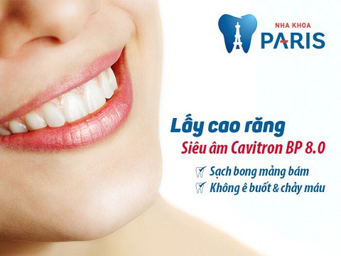 Lấy cao răng bằng công nghệ siêu âm Cavitron BP 8.0 an toàn cho bà bầu