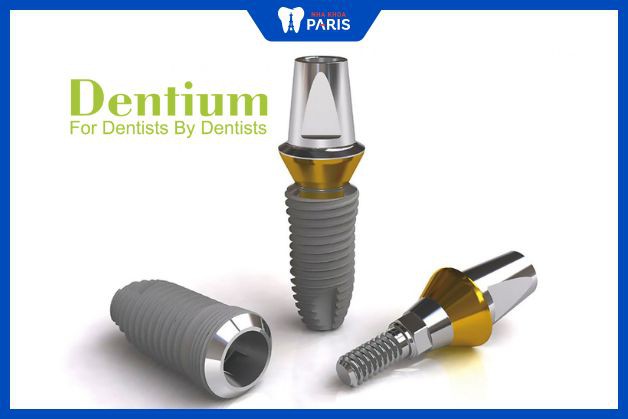 Implant và Abutment Dentium của Hàn Quốc