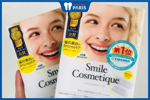 Miếng dán trắng răng Smile Cosmetique