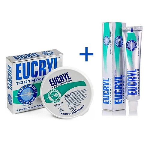 Kem tẩy trắng răng eucryl