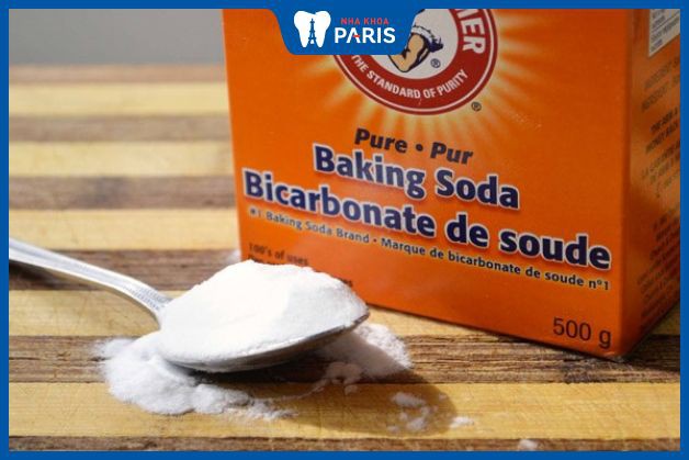 Baking soda ở dạng bột mịn