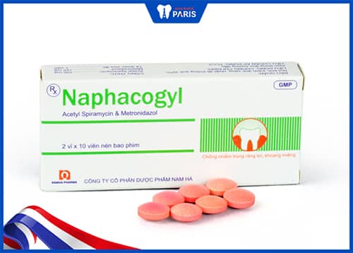 Thuốc viêm lợi màu hồng Naphacogyl