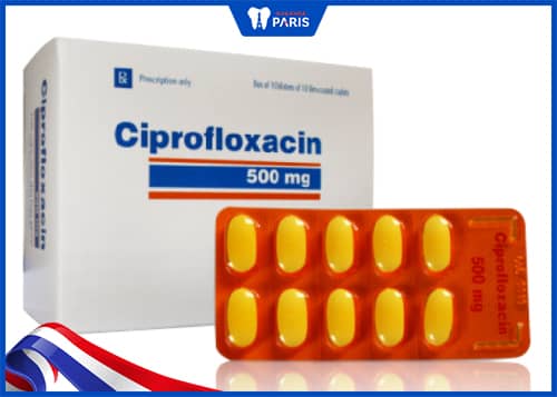 Thuốc kháng sinh trị viêm lợi Ciprofloxacin
