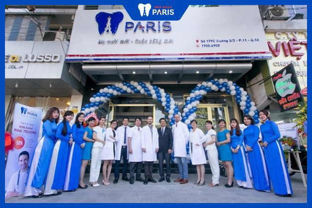 Nha khoa Paris - trung tâm trồng răng đẹp và bền chắc