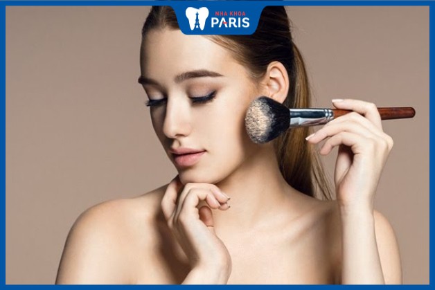 Makeup giúp che khiếm khuyết mặt dài