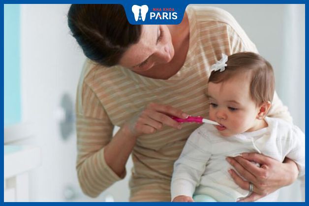 Hướng dẫn chăm sóc răng miệng cho bé 8-12 tháng