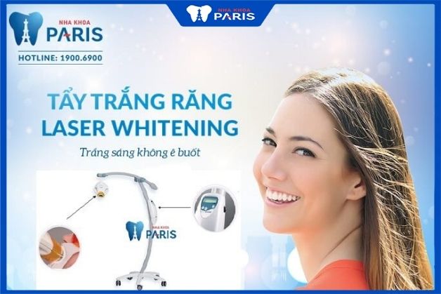 Công nghệ tẩy trắng răng tại nha khoa paris