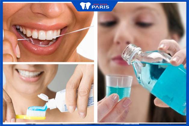 Vệ sinh răng miệng sạch sẽ phòng hôi miệng sau khi bọc răng sứ