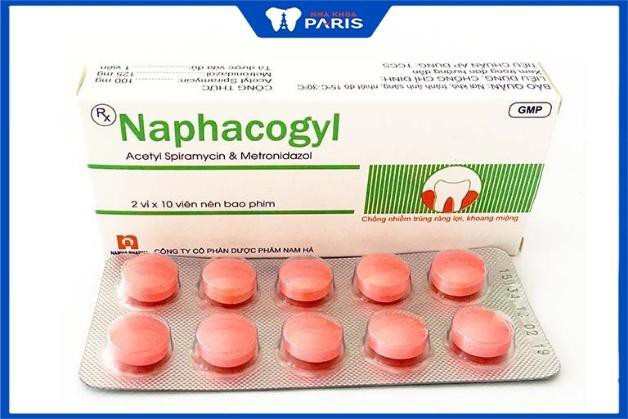 Thuốc đau răng màu hồng Naphacogyl