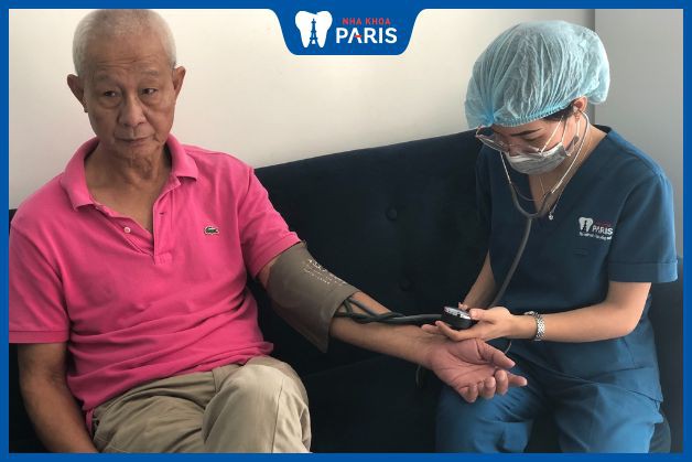 Nha khoa Paris luôn đảm bảo sức khỏe cho các khách hàng cao huyết áp