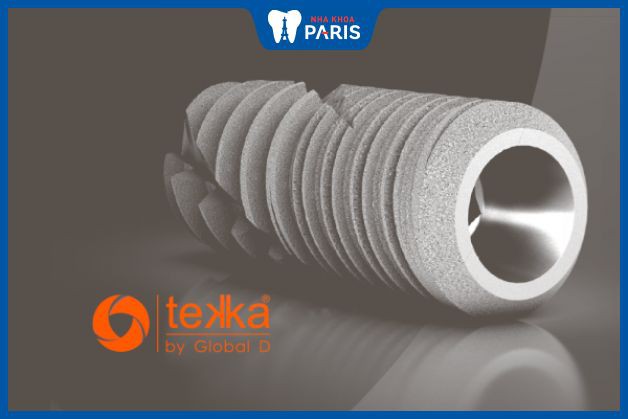Tìm hiểu về dòng trụ implant Tekka Pháp