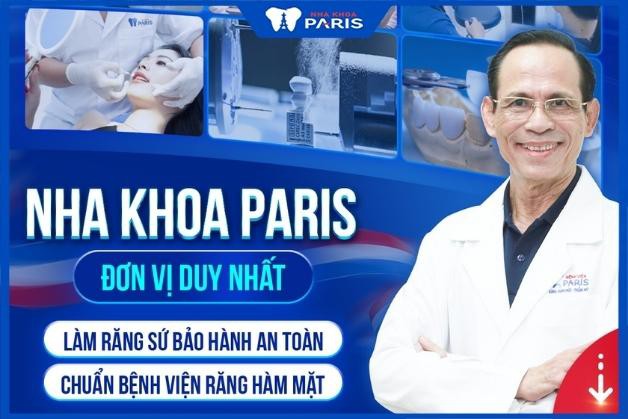 Bọc răng sứ tại Nha Khoa Paris không đau, không chảy máu
