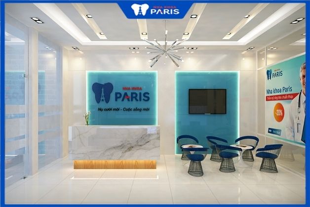 Phòng chờ khách hàng tại nha khoa Paris