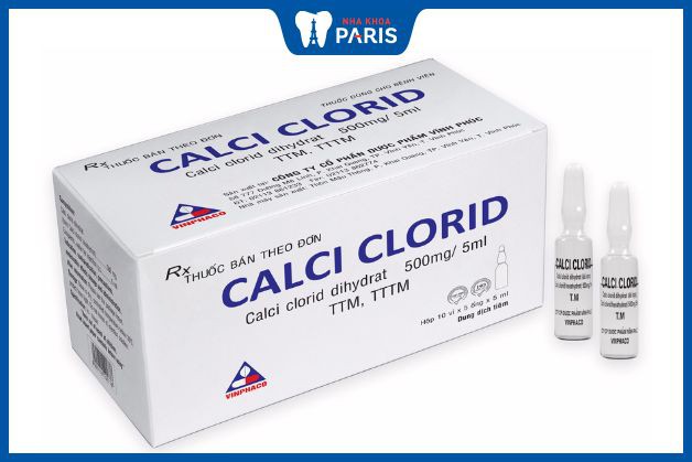 Sử dụng thuốc Calci Clorid để cầm máu khi nhổ răng