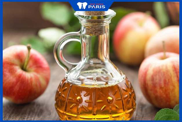 Cách chữa vôi răng bằng dấm táo