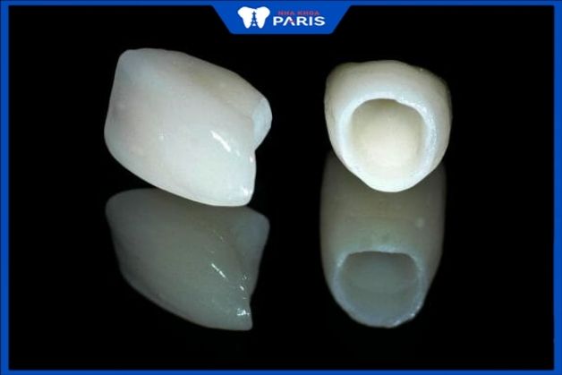 Lớp mão bên trong và sứ bên ngoài nguyên chất của răng cercon