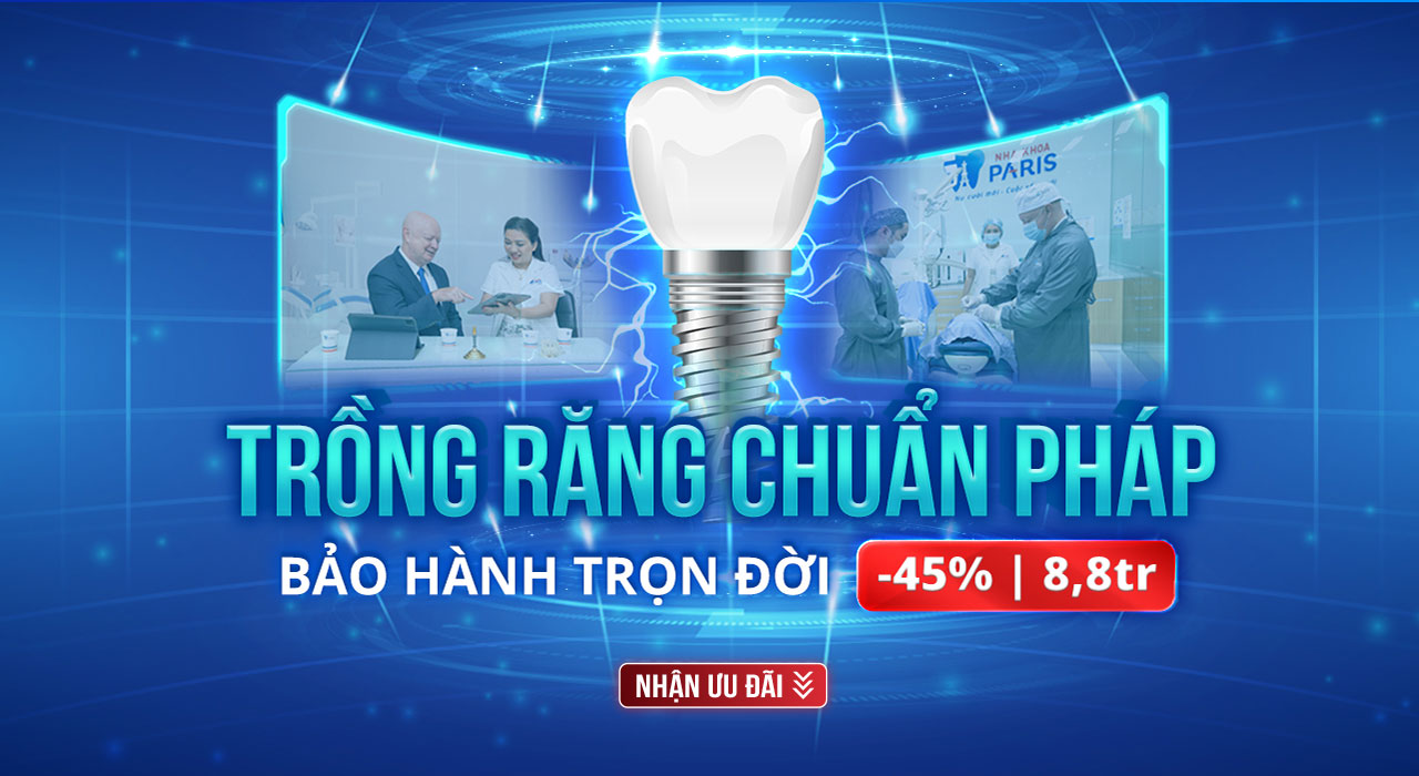 Viện trồng răng implant paris