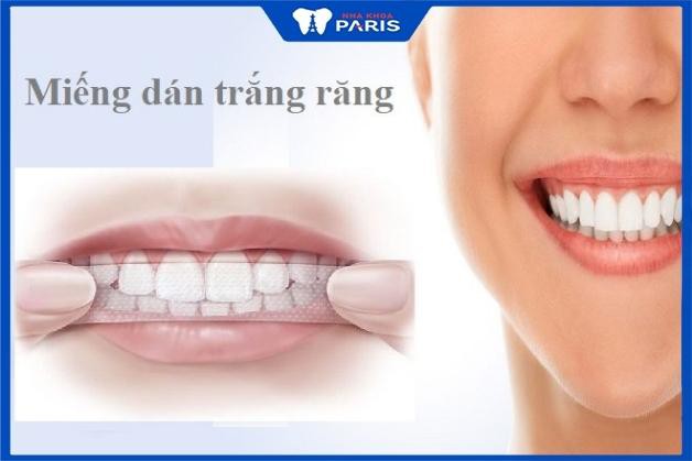 Tẩy trắng răng có đau không với miếng dán trắng?