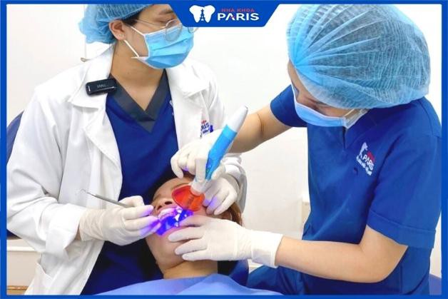 Quy trình thực hiện tẩy trắng răng tại Nha khoa Paris