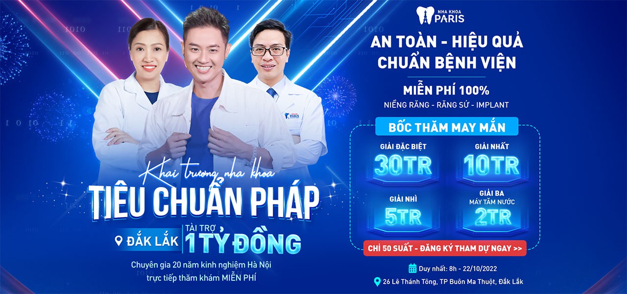 Khai trương Nha khoa Paris Đắk Lắk