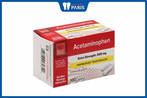 Thuốc Acetaminophen được sử dụng sau nhổ răng