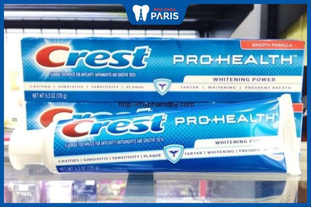 Kem đánh răng chống ê buốt của Mỹ - Crest Pro-Health Sensitive