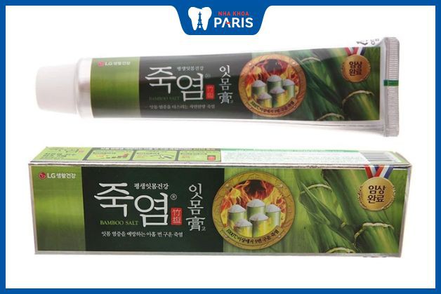 Kem đánh răng chống ê buốt Hàn Quốc Bamboo Salt