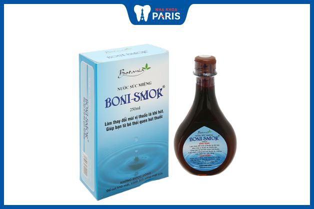 Nước súc miệng cai thuốc lá Botania Boni Smok