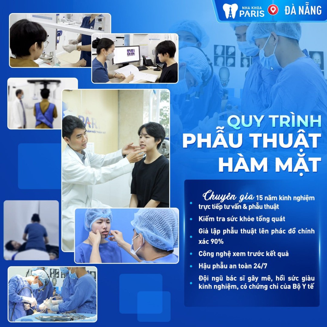 Công nghệ và quy trình phẫu thuật hàm mặt hiện đại