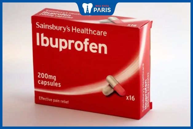 Thuốc giảm đau nhức răng khôn Ibuprofen