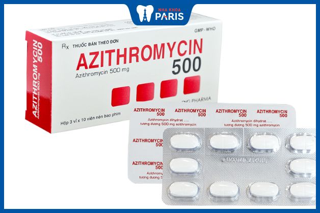 Azithromycin cải thiện tình trạng tụt lợi ở mức độ nhẹ