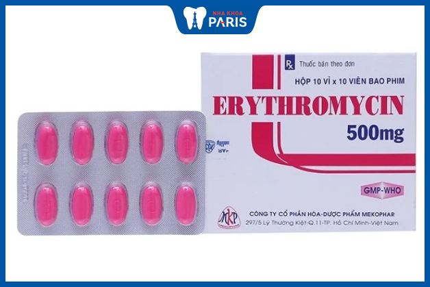 Thuốc kháng sinh Erythromycin