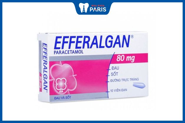Thuốc Efferalgan dành cho trẻ đang bị sốt do viêm họng cấp