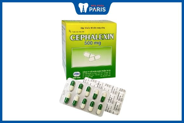 Thuốc Cephalexin chữa viêm họng cấp
