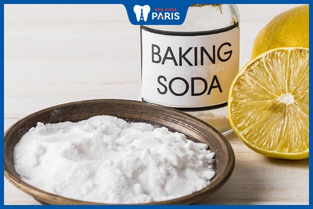 Baking soda giúp các vết rộp ở môi nhanh lành