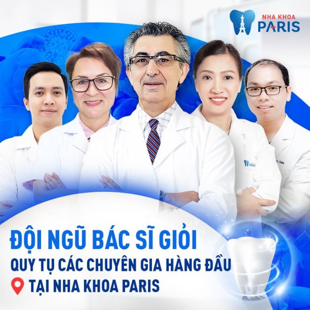 Đội ngũ bác sĩ giỏi tại Nha khoa Paris