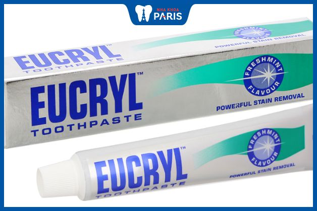 Kem đánh răng Eucryl ngăn ngừa hình thành vết ố vàng trên bề mặt răng