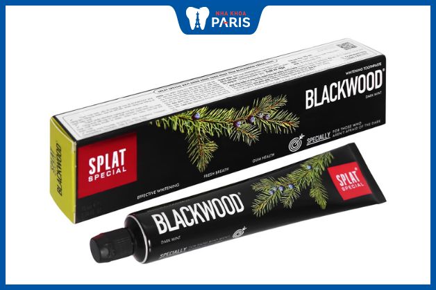 Kem đánh răng Splat Blackwood Special có chứa nhiều thành phần tự nhiên