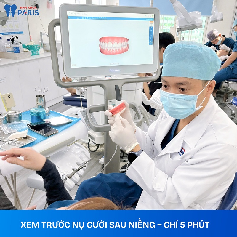 Khách hàng được xem trước kết quả niềng răng