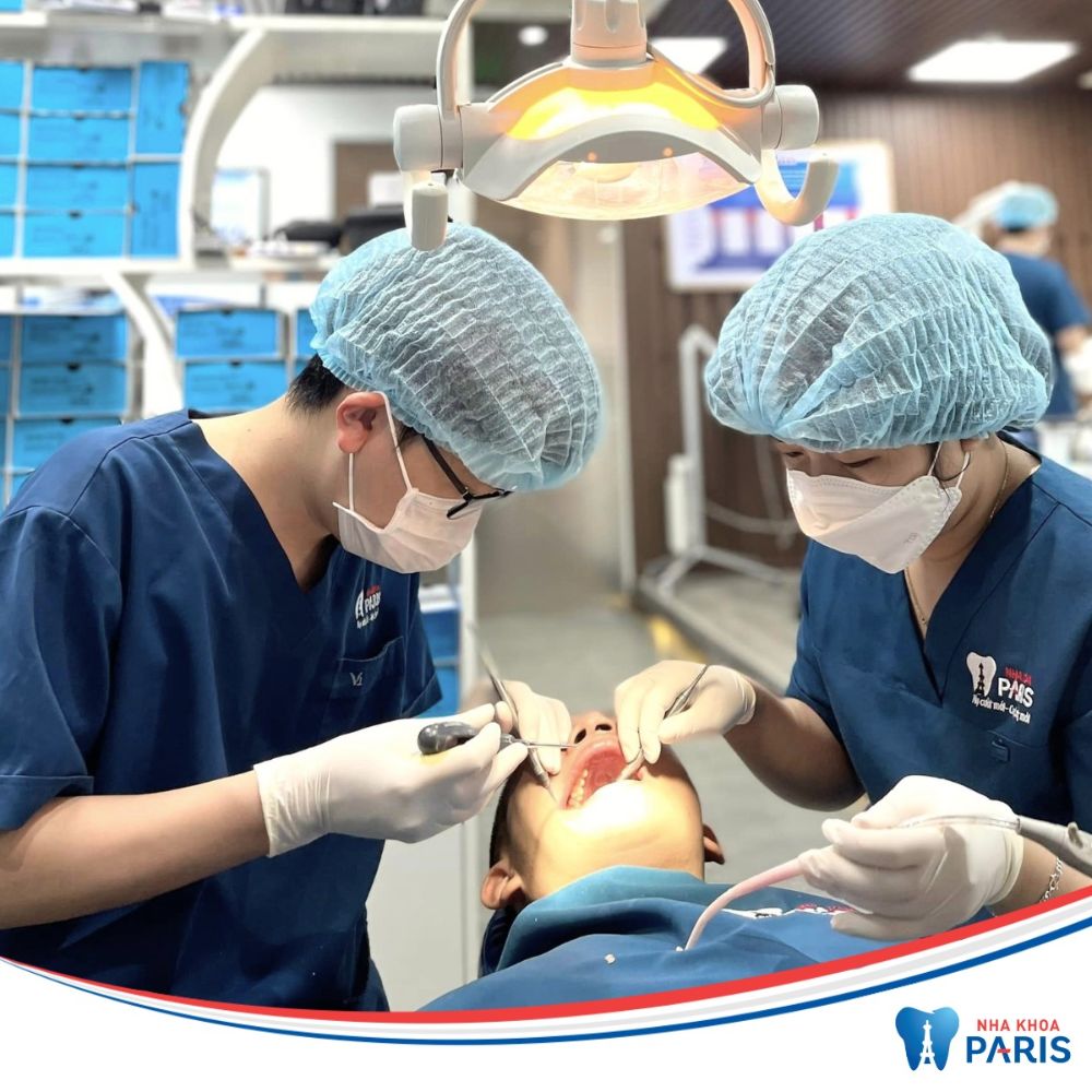 Trám răng thẩm mỹ tại Nha khoa Paris