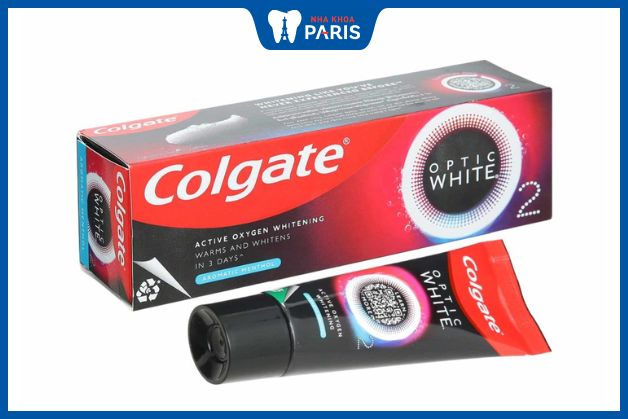 Kem chải răng Colgate Optic White