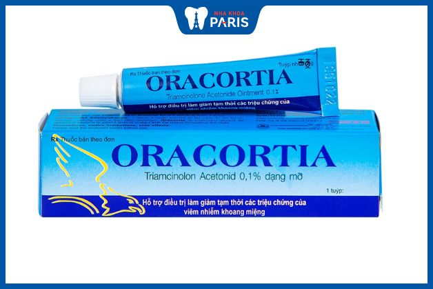 Kem trị nhiệt miệng Oracortia
