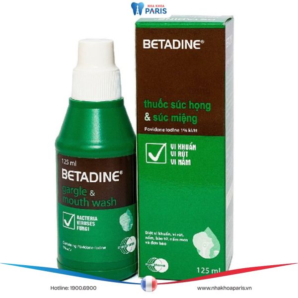 Betadine sát khuẩn: Công dụng, phân loại và giá bán hiện nay