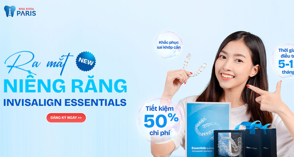 Niềng khay trong Invisalign Essentials