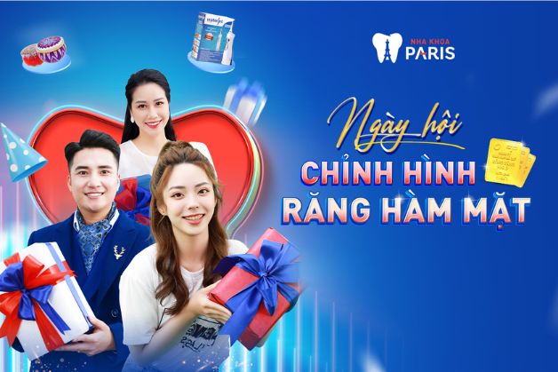 Ngày hội chỉnh hình răng hàm mặt siêu ưu đãi tại Nha khoa Paris Hải Phòng
