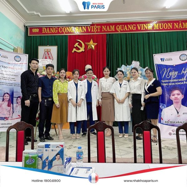 Buổi thăm khám và tư vấn sức khỏe răng miệng miễn phí của Nha khoa Paris
