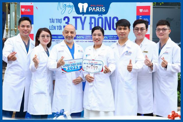 Đội ngũ bác sĩ giỏi chuyên môn của nha khoa Paris
