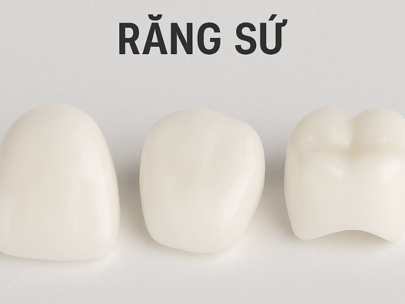 Răng sứ trắng đục là tình trạng mão răng sứ có màu trắng không tự nhiên, thiếu độ trong và ánh mờ giống như răng thật.