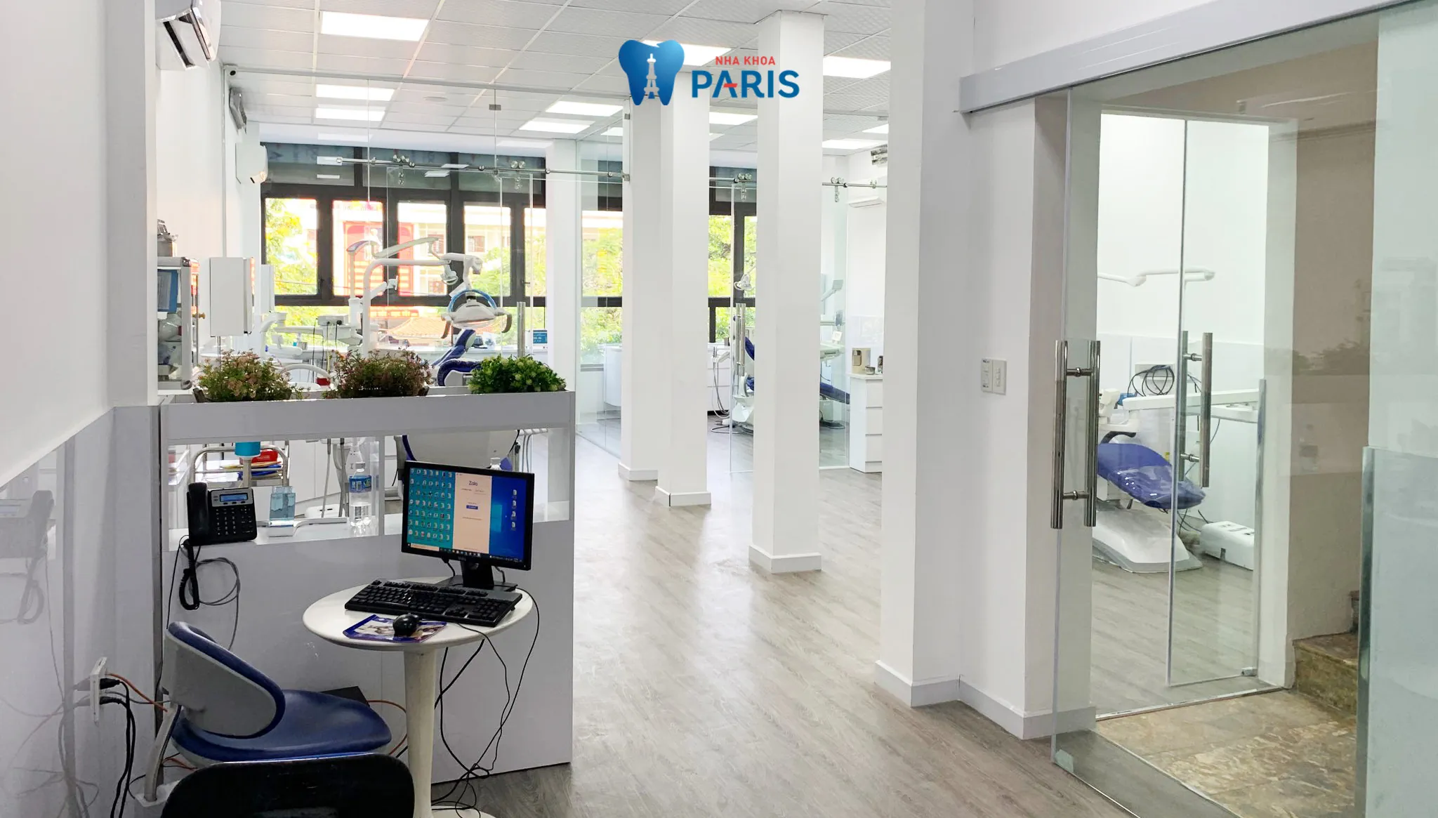 Cơ sở vật chất xứng tầm uy tín tại nha khoa Paris